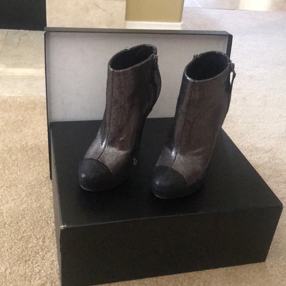 Chanel limited edition booties